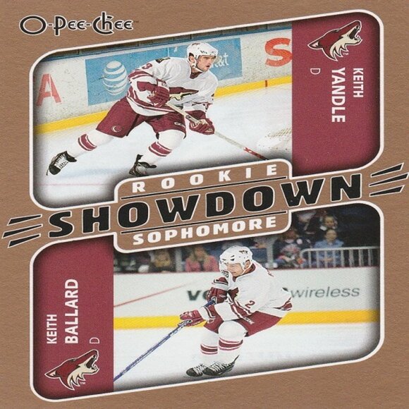 Keith Yandle & Keith Ballard - Coyotes Rookie Sophomore Showdown - 5 Card Set - Picture 2 of 7